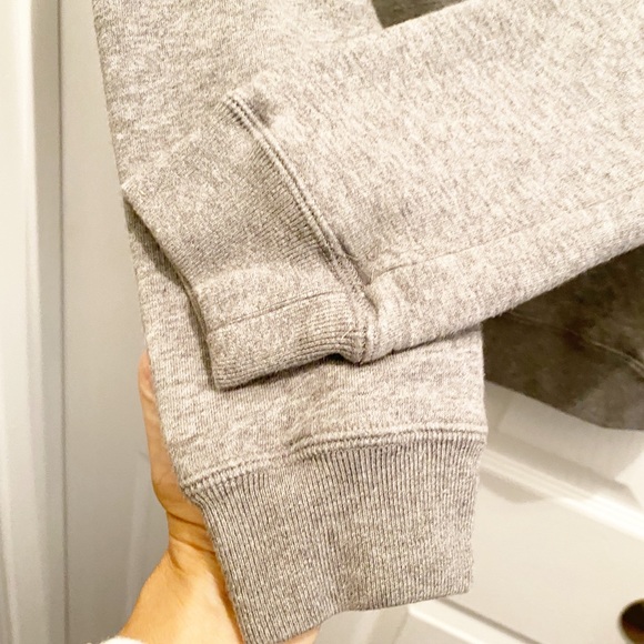 Nike Hoodie Sweatshirt With Silver Gray Spellout Medium - Picture 9 of 10